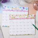 4 x 2026 Magnetic Calendar - 2026 Calendar from Jan.2026 - Dec.2026, 12 Monthly Magnetic Calendars for Fridge, 8"  10", Tear-off Pad, Perfect Magnetic Calendars for Refrigerator