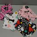 Weewooday 4 Pieces Small Pet Summer T-Shirts Hawaii Style Floral Pet Dog Shirt Breathable Cool Clothes Beach Seaside Puppy Sweatshirt for Puppy(Bright Style, X-Small)