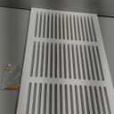 Leinuosen 1 Pcs 26 x 14 Inch Return Air Vent Cover Fit for 24 x 12" Duct Opening Cold Air HVAC Wall Grille PVC for Sidewall and Ceiling Home Bathroom Kitchen Improvement