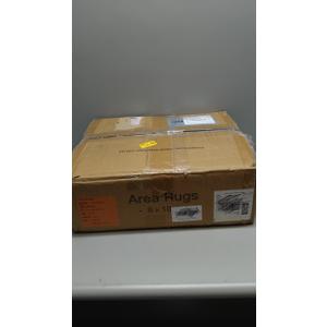 8x10 Area Rugs for Living Room, Stain Resistant Washable Rugs for Dining Room, Kitchen, Floral Vintage Non-Slip Thin Large Beige Rug