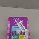 Poise Ultra Thin Incontinence Pads & Postpartum Pads for Bladder Leaks, 3 Drop Light Absorbency, Regular Length, 28 Count