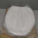 1M Family Toilet Seat, Patented Slow Close & Quick Releasing Technology, Anti-Wiggling, Easy to Install and Clean, Standard Elongated with Toddler Seat Built In (1 Piece)