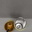 Owala Kids Flip Insulated Stainless-Steel Water Bottle with Straw and Locking Lid, 14-Ounce, Orange/Yellow (Misty Horizon)