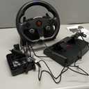 SUBSONIC  Superdrive 270 GT-5 Steering Wheel - PS5 LED steering wheel with dual sticks, 270 rotation, pedals and paddle shifters. Compatible with PS5 and PC  Black