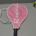 PICKLETECH Kids Tennis Racket for Junior Toddlers Starter Kit 21" Tennis Racquet for Girls with Carry Bag, Lightweight for Beginners, Pink
