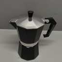 Primula Classic Stovetop Espresso and Coffee Maker, Moka Pot for Italian and Cuban Caf Brewing, Greca Coffee Maker, Cafeteras, 6 Espresso Cups, Black