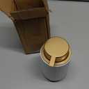 Soap Liquid Dispenser Ceramic with Easy-to-Press Pump Hand Liquid Dispenser (Can't Foam) for Shampoo Bathroom Countertop 13.5 oz