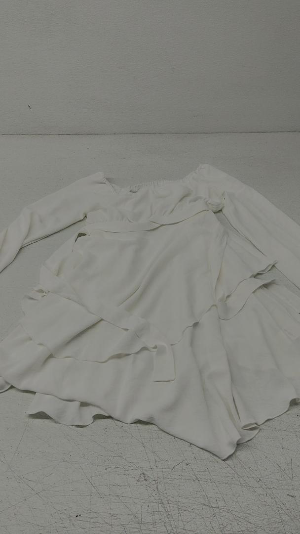 Women's Off Shoulder Flowy Corset Mini Dress Square Neck Smocked Ruffle Romper Y2k A Line Swing Fairy Short Dresses Medium White Women's Off Shoulder Flowy Corset Mini Dress Square Neck Smocked Ruffle Romper Y2k A Line Swing Fairy Short Dresses Medium White