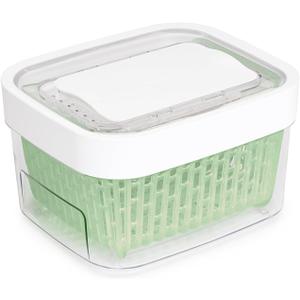 OXO, Good Grips Storage Container, White, 1.6 Quart (1.6 QT Produce Keeper)