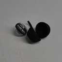 Wrist Trainer Ball Auto-Start Gyroscopic Forearm Exerciser Gyro Ball for Strengthen Arms, Fingers, Bones and Muscles (Black Without Light)