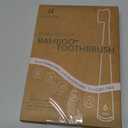 Boar Bristle Bamboo Toothbrush, Made from Natural Boar Hair Bristles, Plastic-Free (Pack of 6)