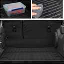 Custom for 2021-2025 2026 Jeep Wrangler 4XE Hybrid Cargo Mats Trunk Liner All Weather TPE Protection Mat Accessories (for 2021-2026 Jeep Wrangler 4XE Hybrid)