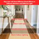 GOYLSER 20 ft Extra Long Runner Rugs for Hallways, Rubber Backed Kitchen Floor Mat Non Slip, Absorbent Beige Entry Way Runner Rugs Indoor