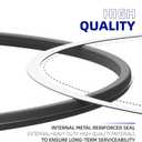 DEX2422Z2 Metal Reinforced Filter Seal O-Ring for Hayward C2030 C3030 C4030 C5030 C7030 DE2420 DE3620 DE4820 DE6020 DE7220 Fits for Hayward Pro-Grid DE & SwimClear Cartridge Filter Parts