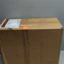 Right Passenger Side Mirror Fits 2021-2025 Ford F150 With Manual Folding Power Glass Heated Blind Spot Turn Signal Puddle Light Temperature Sensors Matte Black Replace#ML3Z17682SA(13Pins)