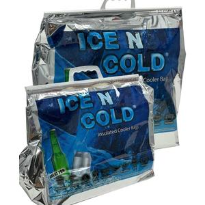 ICE N COLD Insulated Picnic/Shopping Cooler Bags for Groceries, Camping, Hiking, Beach, Travel | Lightweight Soft Collapsible | Fast Same Day Shipping, X-Large