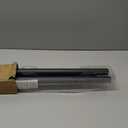 Vailge Room Divider Tension Rods, Premium Curtain Tension Rods,83-122 Inch,No Drilling, Adjustable Large Window Stall Tension Pole-Black