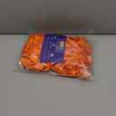 Bright Creations 100 Pack Orange Twist Tie Bows for Treat Bags - 3" Small Satin Ribbons Orange Twist Ties for Craft Decoration, Gift Wrap, Themed Party Favors, Baked Goods