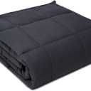 Weighted Blanket 12lbs Queen Size Dark Grey 60"x80" Weighted Blankets for Adults Heavy Blanket are Comfortable and Cozy