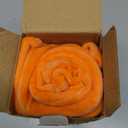 GriNeed Fall Orange Throw Pillow Covers Decorative Velvet Set of 2 18x18 Inch Pillow Covers, Soft Burnt Orange Pillowcases for Couch Sofa Bed Living Room, Farmhouse Boho Decor, Accent Cushion Covers