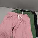 Real Essentials 3 Pack: Girls' Sweatpants - Active Fleece Jogger Pants (Size: 7-16) (X-Large)