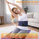 Red Light Therapy Belt, Cordless Infrared Light Therapy Wrap Red Light Therapy Device Infrared Heating Pads for Body with Timer for Back Shoulder Waist Muscle Pain Relief for Gift Women Men