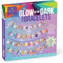 Craft-tastic DIY Glow in The Dark Charm Bracelets  Design 4 Customizable Bracelets with 120+ Easy-to-Make Puffy Sticker Charms  Creative Arts & Crafts Gift  Jewelry Making Set for Kids - Ages 6+