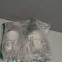 MorTime 2 Pack Christmas Candle Lantern with LED Lights, Metal Lighted Santa Claus Lanterns for Christmas Holiday Home Decorations