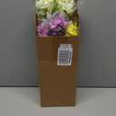 Yinder 21 Bundles Artificial Flowers Outdoor UV Resistant Faux Plants Wildflowers Bulk Plastic Daisies Flower for Autumn Summer Hanging Planter Porch Home Garden Decor Spring Wedding(Multicolor)