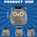 Graduation Owl Stuffed Animal: 8-Inch 2026 School Graduation Anniversary Owl Plush Toy Cute Commemorative Stuff Plushies, Kindergarten Graduation Gifts for Unniversity Middle Primary School Students