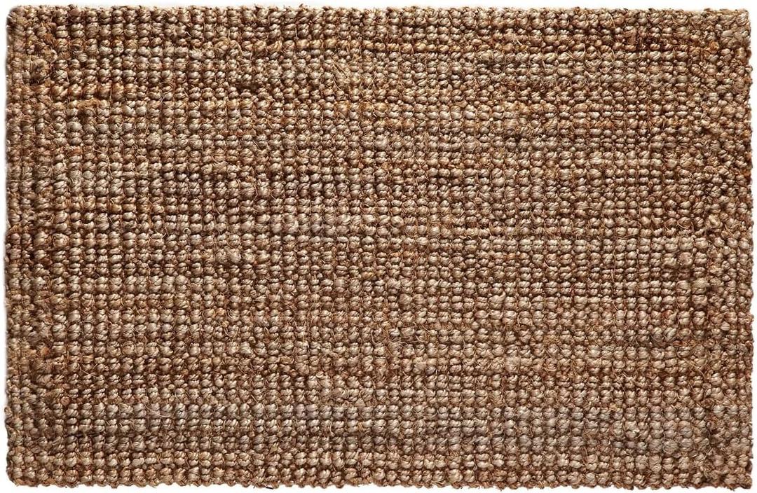 Handspun Jute Area Rug – Premium Natural Reversible 3x5 ft Rug