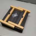 8.26 in Grey Dog Bowl Slow Feeder Ceramic for Medium and Large Breed, Elevated/Raised Slow Feeding Dog Food Water Dish Heavy Weighted, Puppy Dish for Fast Eaters, Puzzle Eating Bowl Modern Maze