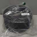 24 Pack Reusable Plastic Paper Plate Holders Heavy Duty Woven Paper Plate Holder (Black)