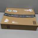 17.9" Portable DVD Player for Kids with 15.6" Swivel Screen, 5 Hours Rechargeable Battery, Car DVD Player with High Volume Dual Speakers, Remote Control, Support Sync TV, Region Free USB/SD/AV,Black