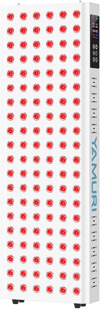Infrared & Red Light Therapy Device for Face & Body – High Power LED Panel Lamp for Anti-Aging, Pain Relief, Skin Recovery & Home Spa Relaxation – YA120