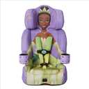KidsEmbrace 2-in-1 Car Seat | Forward-Facing Harness (26.5–65 lbs) & Booster Mode (40–100 lbs) | Latch | Premium Fit with Multi-Position Headrest, Harness & Recline - Disney Tiana