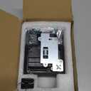 Kohree RV Door Lock Replacement Zinc Alloy Camper Door Lock, RV Door Locks with Paddle Deadbolt Plastic for Trailer Cargo Camper Horse, 4 Keys Black (1 Pack)