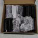 Solar Fence Lights Outdoor,12Pack,Warm White+RGB 9 Colors,1200mAh,Up and Down Fence Lights Solar Powered Waterproof,Solar Wall Lights for Fence,Backyard,PorchBlack