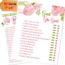 Bridal Shower Games He Said She Said Bridal Shower Games 50 Guests