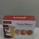 Pasta Roller & Spaghetti Cutter, Fettuccine Cutter Attachment for Kitchenaid Stand Mixer3 Pcs Stainless Steel Pasta Maker Accessories By Aooaid