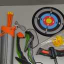 LED Light-Up Bow & Arrow Set for Kids - Outdoor Archery Game with Target, Bows & 5 Suction Arrows | STEM Toys for Kids Ages 4-12, Birthday for Boys Girls Indoor Outdoor Toys