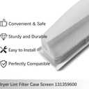 131359600 131359602 Dryer Lint Filter Case Screen Replacement, Compatible with ken-more and frigi-daire Dryer Lint Filter, Replace 5304516871, 131152700, 131359601, 131359602, 131359603, 5304516872