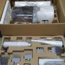 Dog Grooming Vacuum and Kit, Clipper Nail Trimmer Grinder, 2.5L Dust Cup 7 Grooming Tools 11000Pa Pet Vacuum for Shedding Grooming, Dog Hair Vacuum, Home Cleaning, PG50 Plus (Gray)