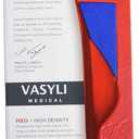 Vasyli Custom Full Length Insoles, Red, X-Large, Heel Grid Reduces Slippage, Firm Density, Biomechanical Control, Fast & Effective Pain Relief, Treats Pronation, Built-In Rearfoot Varus Angle