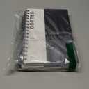 Rinrda A5 Dotted Journal Spiral Notebook 8.5" x 5.7"-3 Pack Dot Grid Notebook Hardcover Notebook 120 Pages 100 GSM Thick Dotted Paper Notebook Hardcover Journal for School, Office, Artist