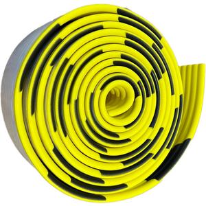 Garage Wall Protector 196.9in/5m, Yellow Black High-Visibility Foam Edge Guard for Car Door, Self-Adhesive 0.39in Thick Bumper Padding, Parking Warehouse Home Furniture (7.9in/20cm Wide)
