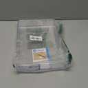 iDesign Clear Drawer Organizer, Plastic Tray for Makeup Storage on Bathroom Vanity, Dresser or Desk (X-Large)