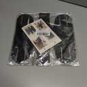 Pen Holder for Desk Pencil Organizer Cute Cup Holders Aesthetic (Black, 3.94" x3.15" x3.15")