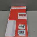 #10 Envelopes Letter Size Self Seal | 1,000 Business Mailing Security Peel and Sealing Envelope | 100% Tinted | no 10 White Windowless Legal Regular Plain Envelops Pack | 4-1/8 x 9-1/2 Inches | 24 LB, 1,000 Count