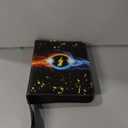 4 Pocket Trading Card Binder,400 Pockets Trading Card Collection Book with Sleevese,3-ring Zipper Sports Card Album with 50 Removable Double-Sided Card Holder (Black) (1-9.6*7*1.8 in)